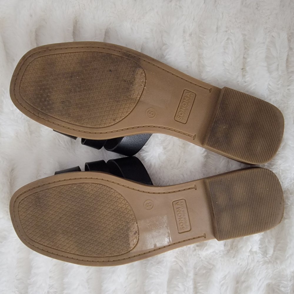 Sonoma Women's Black Sandals - Picture 2 of 2